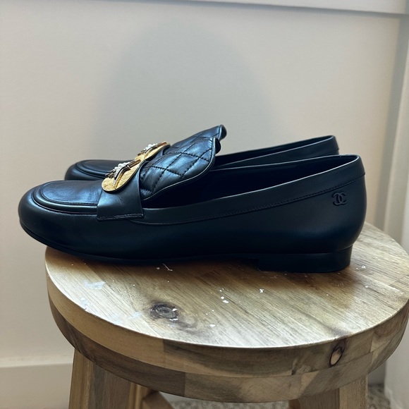 CHANEL Lambskin Mocassin Loafers - Picture 7 of 12